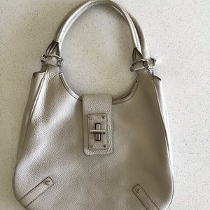 Banana republic leather handbag